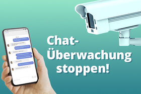 Picture of the petition:Chat-Überwachung stoppen!