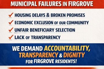 Image of the petition City Of Cape Town Municipal Failures In Firgrove
