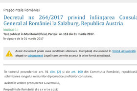 Slika peticije:Consulat Roman la Salzburg - Rumänisches Konsulat in Salzburg