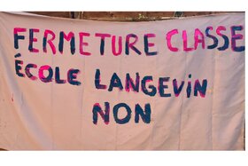Image of the petition: CONTRE LA FERMETURE d'une classe à l'école Paul Langevin