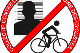 Slika peticije:Contre le fichage obligatoire des cyclistes