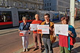 Foto da petição:"Coole Straßen" für den Bezirk - Schützt die Wiener Brigittenau vor den Hitzewellen !
