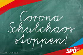 Foto e peticionit:Corona-Schulchaos stoppen! - falsche Region