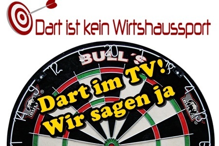 Pilt petitsioonist:Darts im TV! Wir sagen Ja!