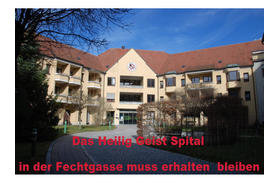 Picture of the petition:Das Altenheim Fechtgasse muss bleiben