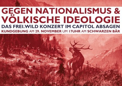 Малюнок петиції:Das Frei.Wild-Konzert in Hannover absagen!