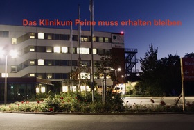 Снимка на петицията:Das Klinikum Peine muss erhalten bleiben