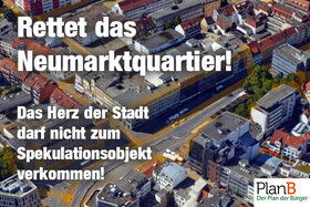 Bild der Petition: Das Neumarktquartier - Herz der neuen Stadtmitte - darf nicht zum Spekulationsobjekt verkommen!
