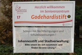 Foto van de petitie:Das Seniorenzentrum Godehardistift muss bleiben !