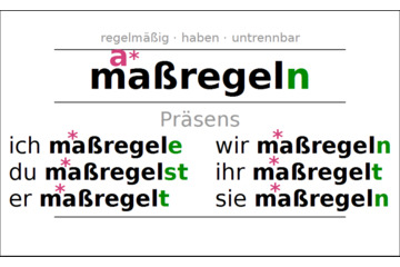 Bilde av begjæringen Das Wort "Maaßregeln" soll in den DUDEN aufgenommen werden.