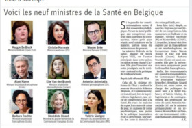 Φωτογραφία της αναφοράς:Démission des 10 Ministre de la santé ( 9 + 1 ) belges