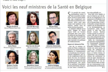 Image de la pétition Démission des 10 Ministre de la santé ( 9 + 1 ) belges