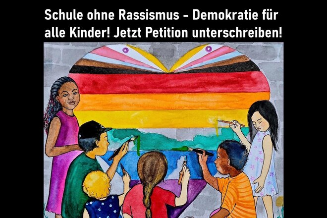 Obraz petycji Schule ohne Rassismus- Demokratie für alle Kinder!