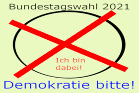 Kép a petícióról:Demokratische Abstimmung über den Kanzler/die Kanzlerin