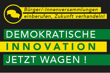 Bild der Petition Demokratische Innovation jetzt wagen: Bürger/-innenversammlungen einberufen