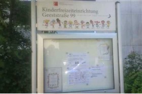 Foto e peticionit:Der Kindertreff in der Geeststraße 99 darf nicht schließen!