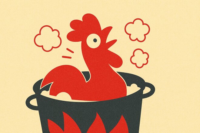 Billede af andragendet Der rote Hahn muss bleiben – Petition gegen die Abschaffung der ESG in der EKiR