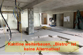 Bild der Petition: Deutsche Welle Canteen Berlin to continue building - Employees need good supplies!