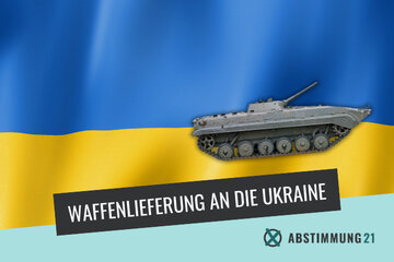 Obrázek sněmovního parlamentu " Soll Deutschland im Falle eines Waffenstillstands keine Waffen mehr in die Ukraine liefern? ".
