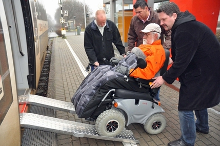 Bild der Petition: Die Deutsche Bahn AG muss für mobilitätseingeschränkte Menschen attraktiver werden!