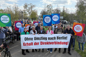 Bild der Petition: Die direkte Bahnverbindung von Schwedt/Oder nach Berlin muss erhalten bleiben