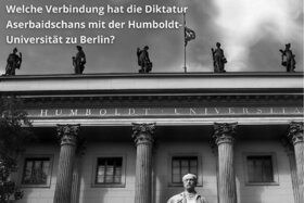 Bild der Petition: Over 11 years the Humboldt Uni took money from a corrupt dictatorship: we demand reassessment