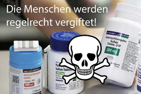 Bild der Petition: Die Menschen werden regelrecht vergiftet! Hydroxychloroquin / COVID-19 / G6PD-Mangel