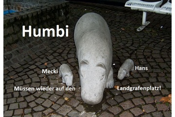 Bild der Petition Die Nilpferdfamilie, die 20 Jahre den Landgrafenplatz bereicherte, muss zurück!