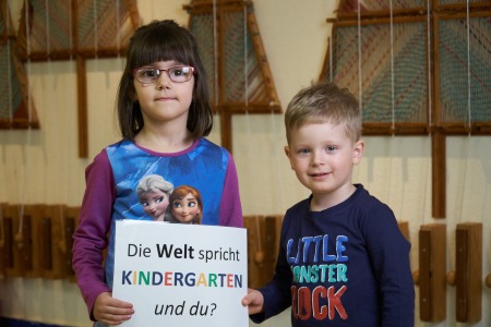 Billede af andragendet:#Die Welt spricht KINDERGARTEN! Für den Begriff Kindergarten im öffentlichen Sprachgebrauch!