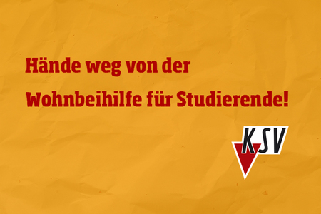 Picture of the petition:Die Wohnbeihilfe für Studierende muss bleiben!
