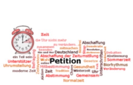 Bild der Petition: Die Zeitumstellung abschaffen