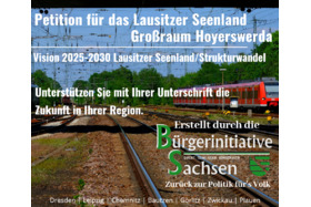 Pilt petitsioonist:Direkte S-Bahnlinie im 30 Minuten Takt zwischen Hoyerswerda und Dresden zur Belebung der Region