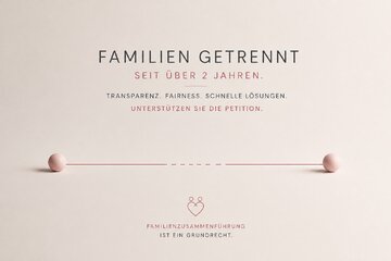 Bilde av begjæringen Dringende Petition für transparente und zeitnahe Bearbeitung von Familiennachzugsvisa für iranische