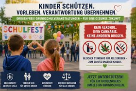 Bild der Petition: Drogenfreie Veranstaltungen an Grundschulen