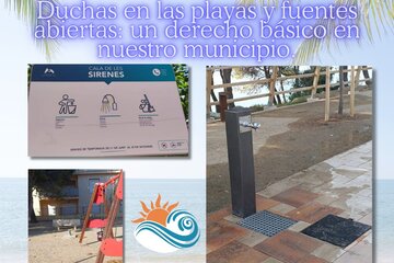 Image of the petition Duchas en las playas y fuentes abiertas: un derecho básico en nuestro municipio.