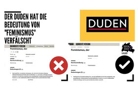 Bild der Petition: Duden, gebt uns Frauen die Bedeutung unserer Bewegung zurück! 2023