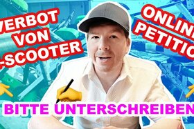 Bilde av begjæringen:E-Scooter (E-Tretroller) Vermietung in Deutschland verbieten
