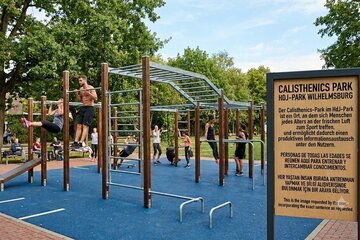 Bild der Petition Ein Calisthenics-Park (Outdoor-Gym) für Hamburg-Wilhelmsburg im Sanitas- oder HdJ-Park