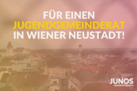 Foto van de petitie:Ein Jugendgemeinderat für Wiener Neustadt!