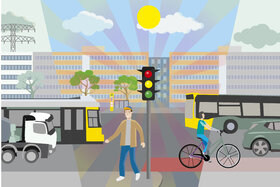 Bild der Petition: Eine Ampel für mehr Sicherheit am Betriebshof Lichtenberg jetzt!