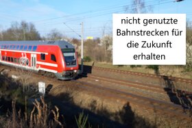 Kuva vetoomuksesta:Eine Bahn für alle – Entwidmung von Bahnstrecken per Gesetz bundesweit stoppen!