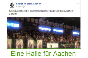 Petīcijas attēls:Eine Halle für Aachen