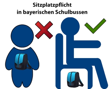 Bild på petitionen:Einführung der Sitzplatzpflicht in bayerischen Schulbussen