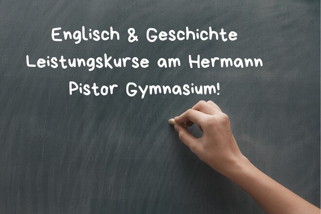 Slika peticije Einführung eines Englisch/Geschichte Leistungskurses am Hermann Pistor Gymnasium