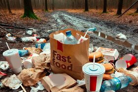 Billede af andragendet: Einführung eines Pfandsystems für Fast-Food-Verpackungen