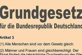 პეტიციის სურათი: Einstellung des Verfahrens wegen Verbrennung des Grundgesetzes
