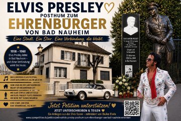 Bild der Petition Elvis Presley posthum zum Ehrenbürger von Bad Nauheim ernennen