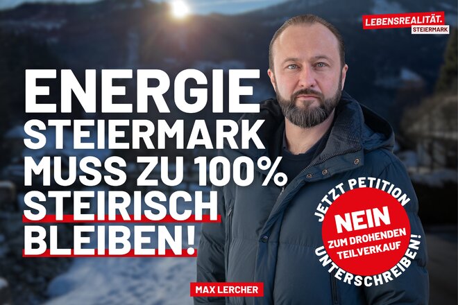 Imagen de la petición Energie Steiermark Muss Zu 100% Steirisch Bleiben