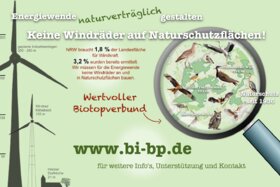 Изображение петиции:Energiewende naturverträglich gestalten - keine Windräder auf Naturschutzflächen in Halle (Westf.)