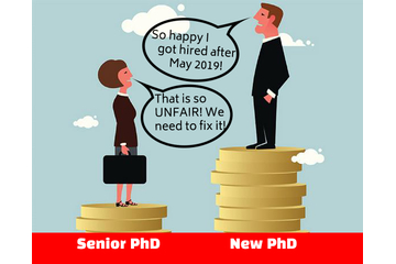 Petitsiooni pilt Equal pay for all PhDs at UiA and in Norway